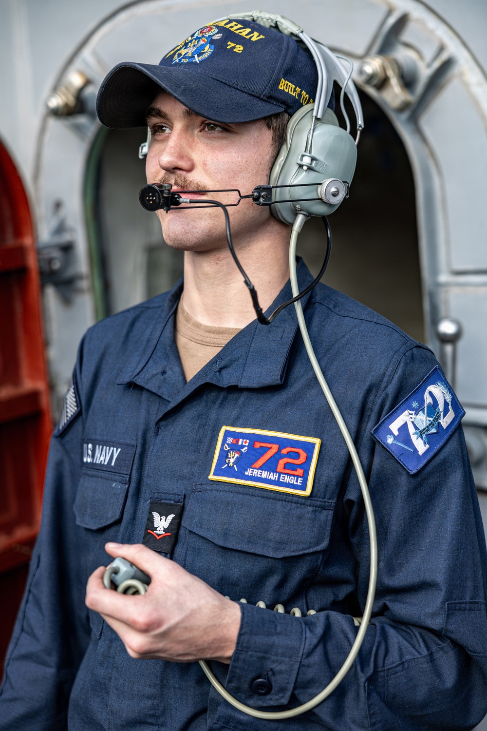 USS Mahan Departs Rijeka, Croatia