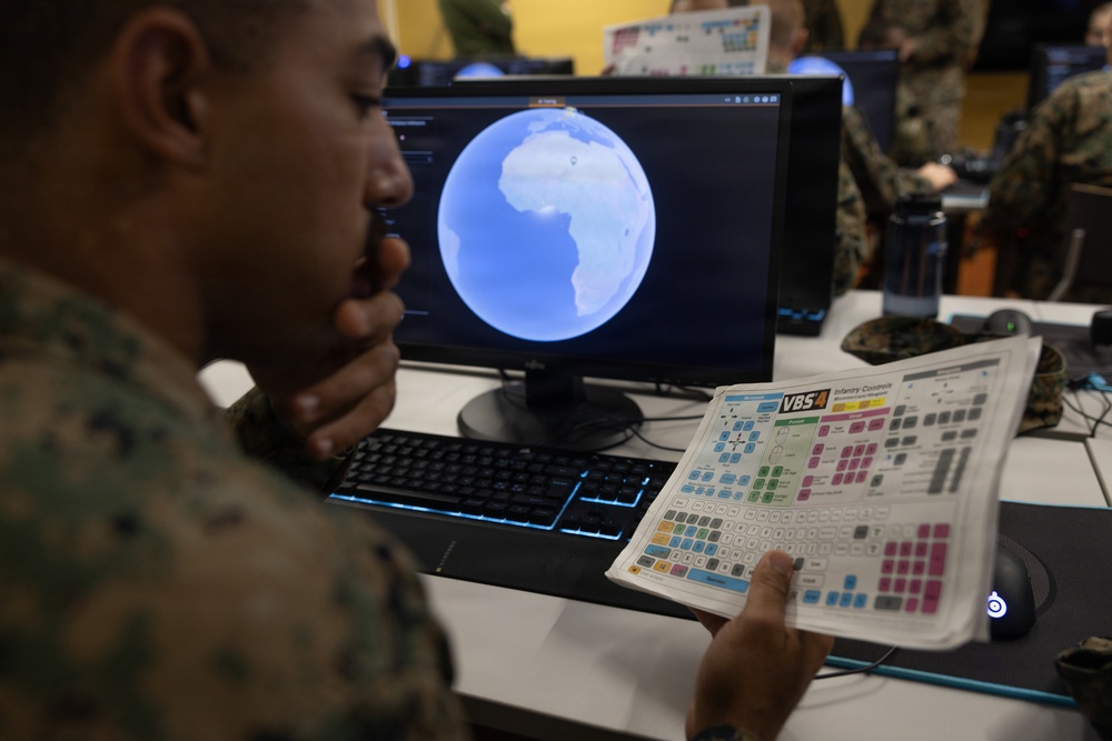 U.S. Marines conduct professional military education course capstone while on European deployment