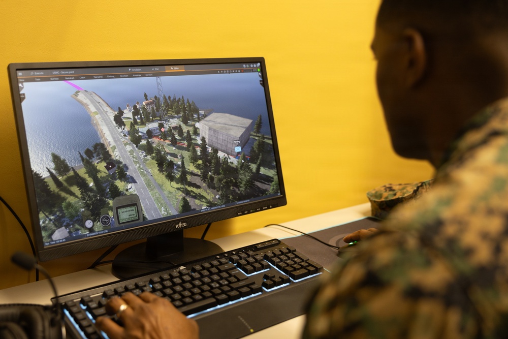 U.S. Marines conduct professional military education course capstone while on European deployment