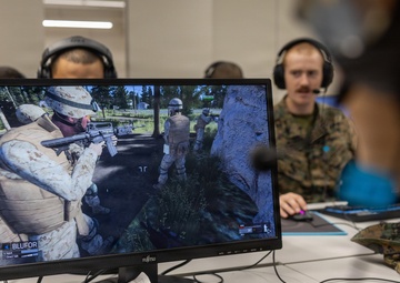 U.S. Marines conduct professional military education course capstone while on European deployment