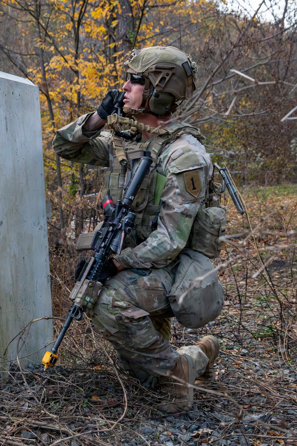 1st Infantry Division Conducts Engineer Qualification Table V at Novo Selo Training Area, Bulgaria