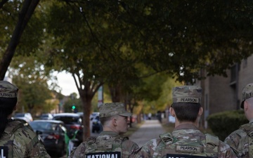 Alabama National Guard soldiers patrol Washington D.C.
