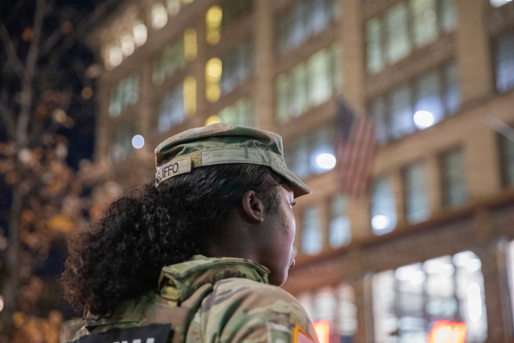 Alabama National guard soldiers patrol Washington D.C.
