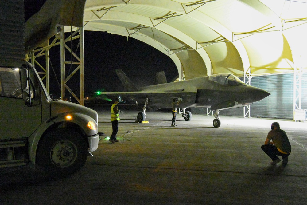 493rd EFGS conducts integrated combat turns