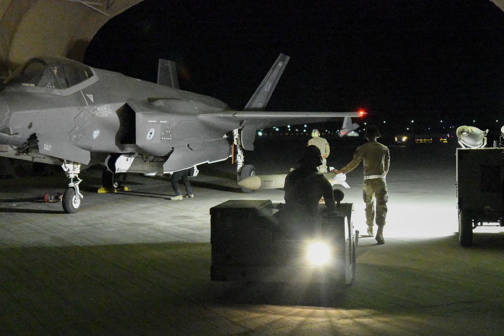 493rd EFGS conducts integrated combat turns