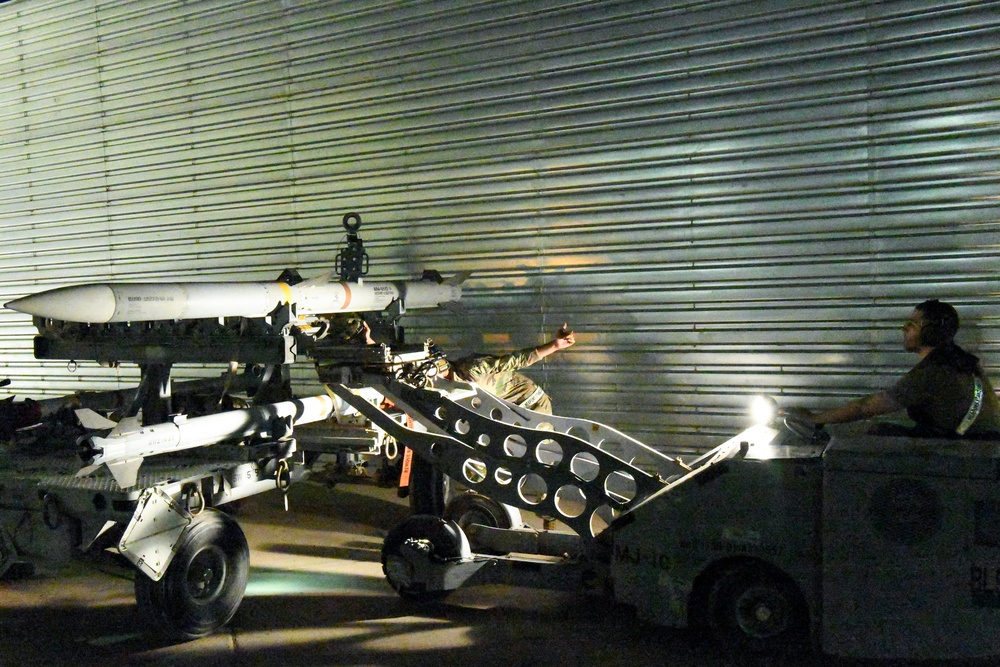 493rd EFGS conducts integrated combat turns