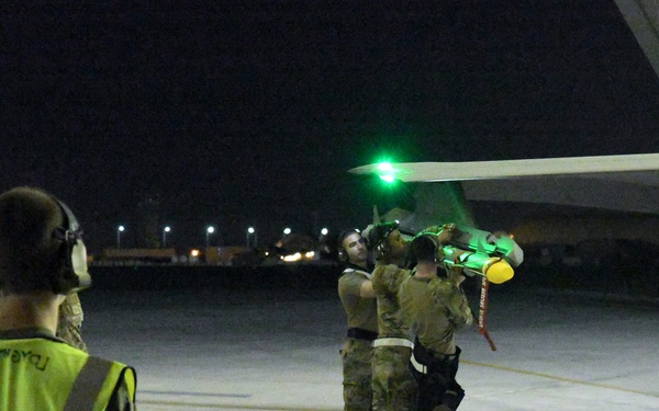 493rd EFGS conducts integrated combat turns