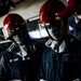USS Iwo Jima Sailors Conduct a Damage Control Drill