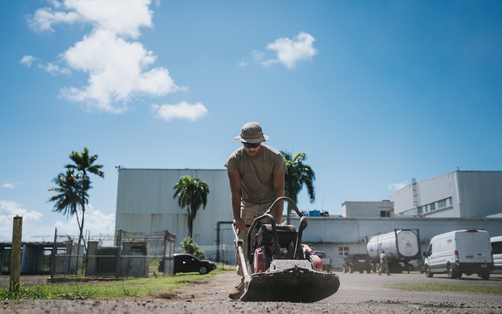 U.S. Airmen enhance airfield in Puerto Rico