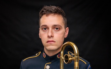 Staff Sgt. David Mosko - Trombone - US Army Field Band Personnel Headshots