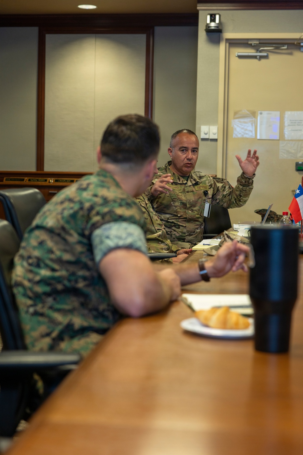 MARFORSOUTH and Chilean Marine Corps Leadership Plan Together During SPWG
