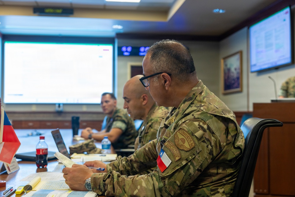 MARFORSOUTH and Chilean Marine Corps Leadership Plan Together During SPWG