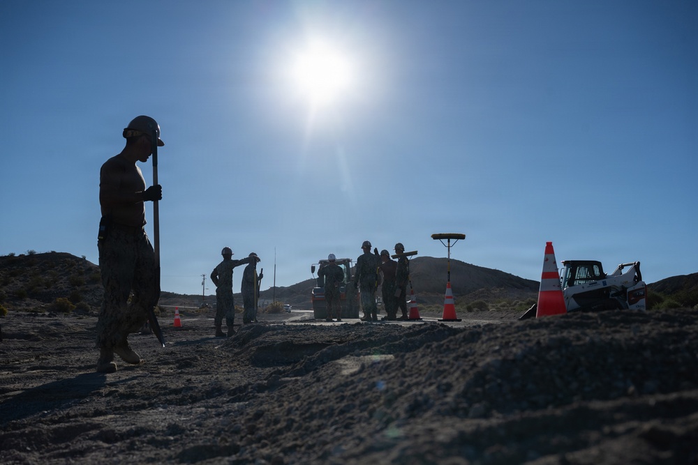 Seabees Conduct Roadwork (NMCB-3)