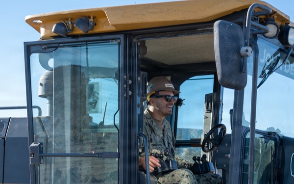 Seabees Conduct Roadwork (NMCB-3)