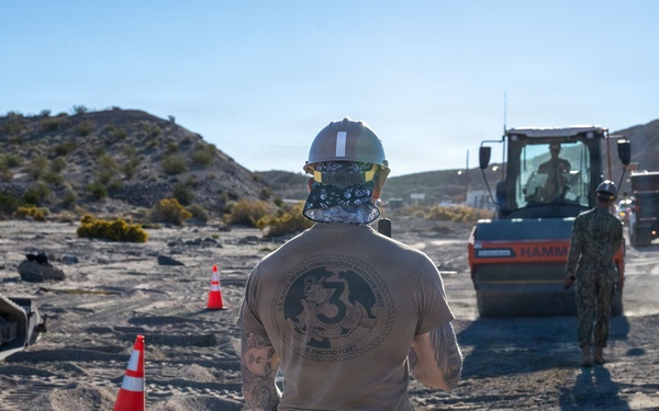 Seabees Conduct Roadwork (NMCB-3)