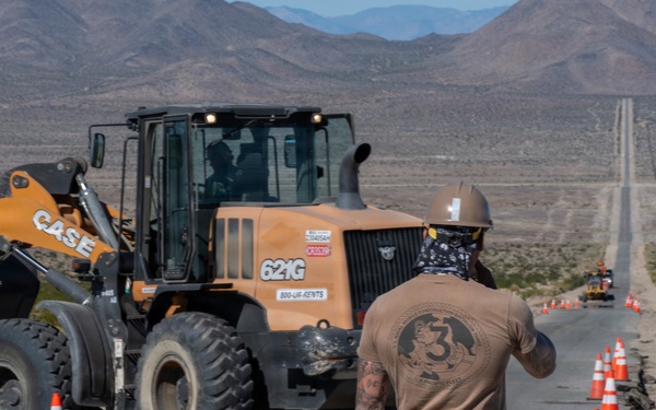 Seabees Conduct Roadwork (NMCB-3)
