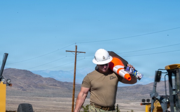 Seabees Conduct Roadwork (NMCB-3)