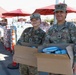 California National Guard Service Members Help Distribute Food Kits In Support of CAPK In Bakersfield, Calif.