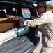 California National Guard Service Members Help Distribute Food Kits In Support of CAPK In Bakersfield, Calif.