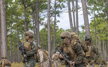 2nd  Marine Regiment MCCRE: Live Fire Attack Range