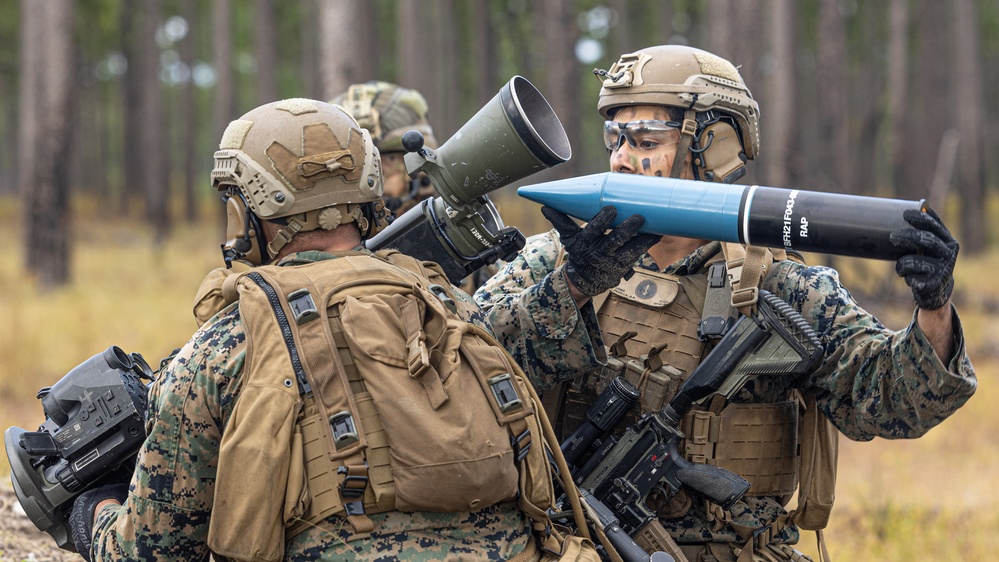 2nd  Marine Regiment MCCRE: Live Fire Attack Range