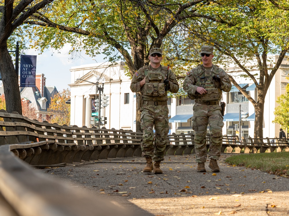 JTF - DC members continue presence patrols