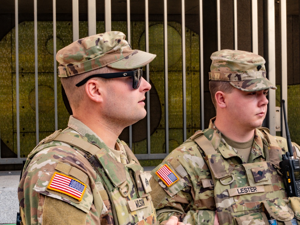 JTF - DC members continue presence patrols