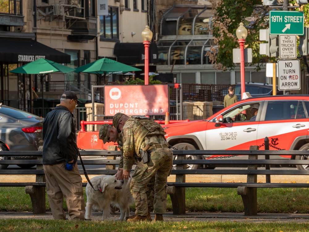 JTF - DC members continue presence patrols