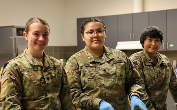 AKOM members feed teammates during Operation Halong Response