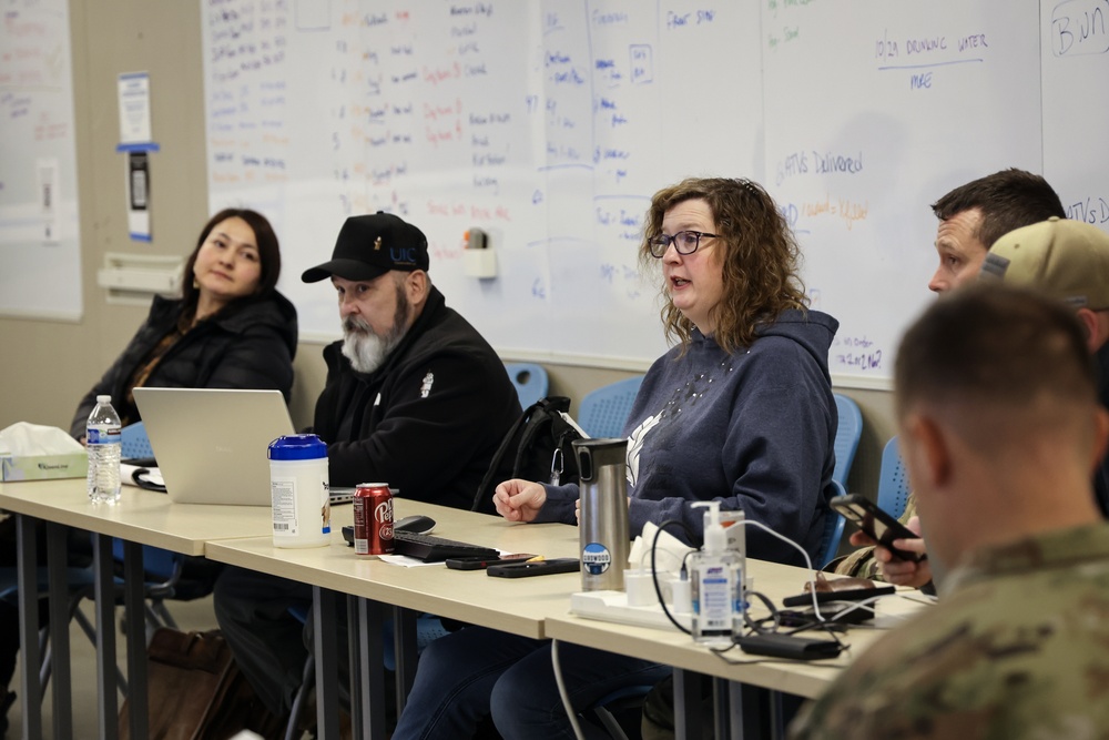 AKOM mission partners meet with local leaders during Operation Halong Response