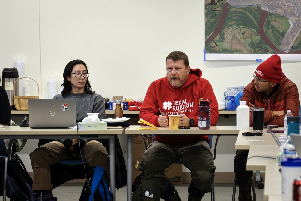 AKOM mission partners meet with local leaders during Operation Halong Response