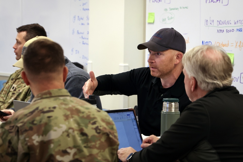 AKOM mission partners meet with local leaders during Operation Halong Response