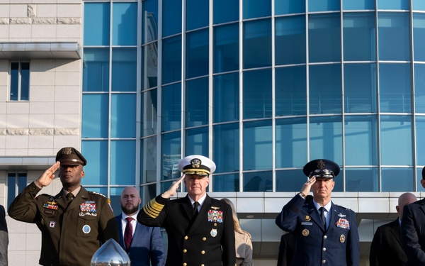 SW Hegseth Visits ROK Ministry of Defense, Camp Humphreys