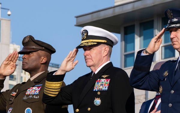 SW Hegseth Visits ROK Ministry of Defense, Camp Humphreys