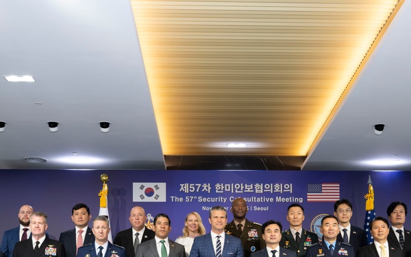 SW Hegseth Visits ROK Ministry of Defense, Camp Humphreys