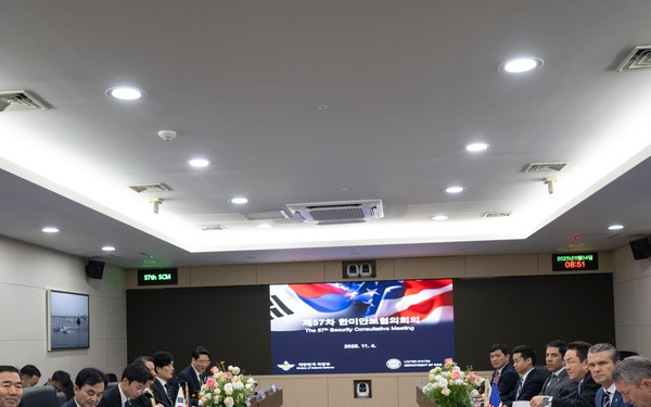 SW Hegseth Visits ROK Ministry of Defense, Camp Humphreys