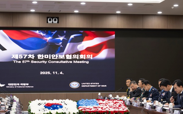 SW Hegseth Visits ROK Ministry of Defense, Camp Humphreys