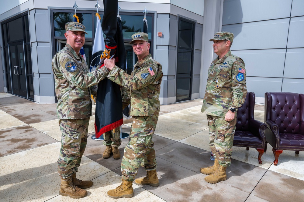 Bythewood Assumes Command of S4S and USSPACECOM’s Combined Joint Force Space Component