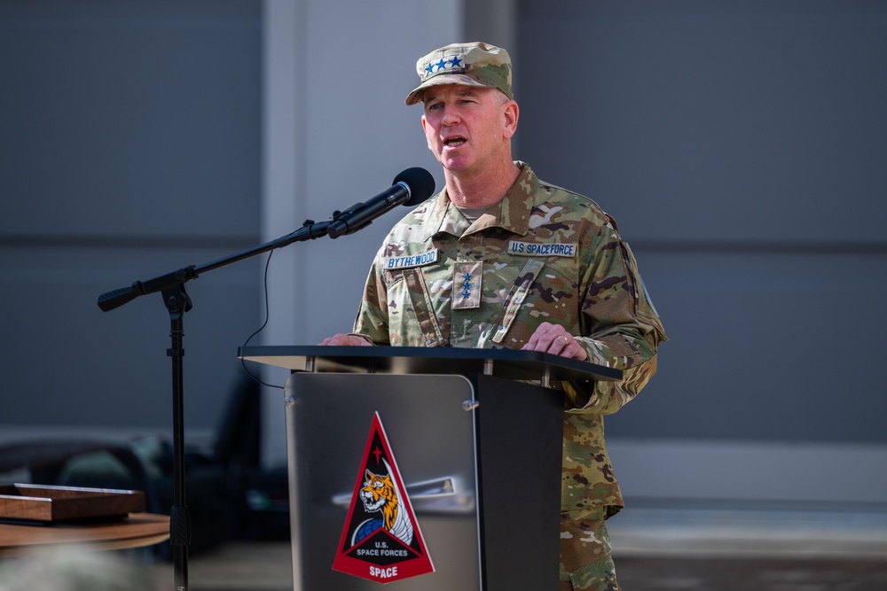 Bythewood Assumes Command of S4S and USSPACECOM’s Combined Joint Force Space Component