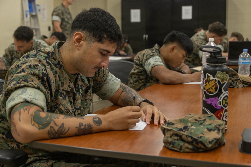 31st MEU conducts Best FO Competition