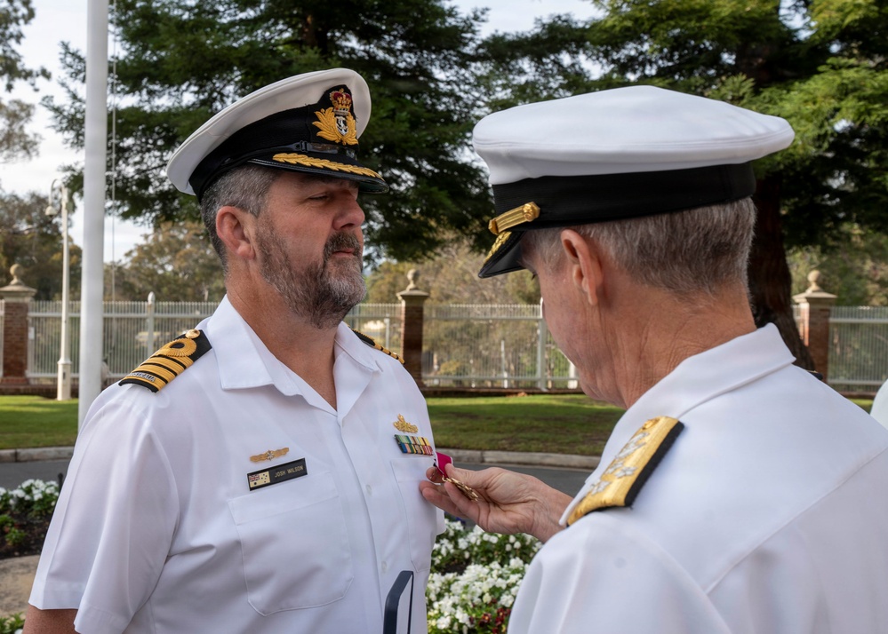 Adm. Steve Koehler, commander, U.S. Pacific Fleet, visits Australia
