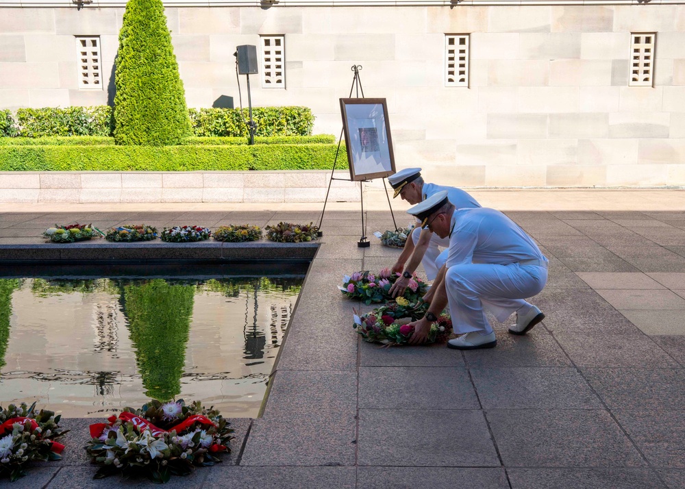 Adm. Steve Koehler, commander, U.S. Pacific Fleet, visits Australia