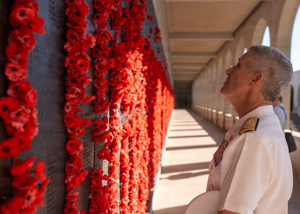 Adm. Steve Koehler, commander, U.S. Pacific Fleet, visits Australia