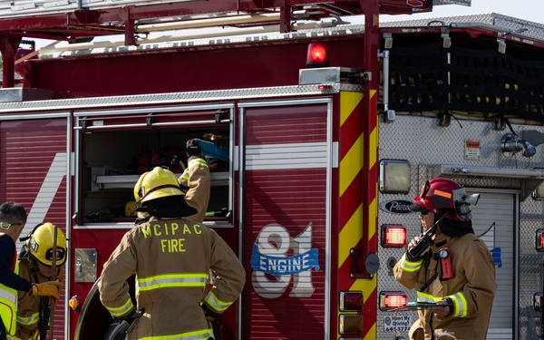 Simulated Fuel Spill Response