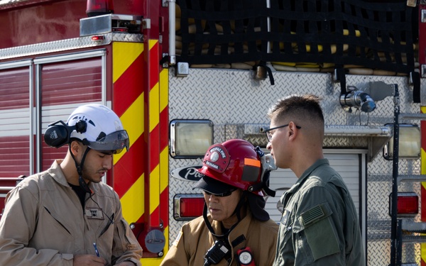 Simulated Fuel Spill Response