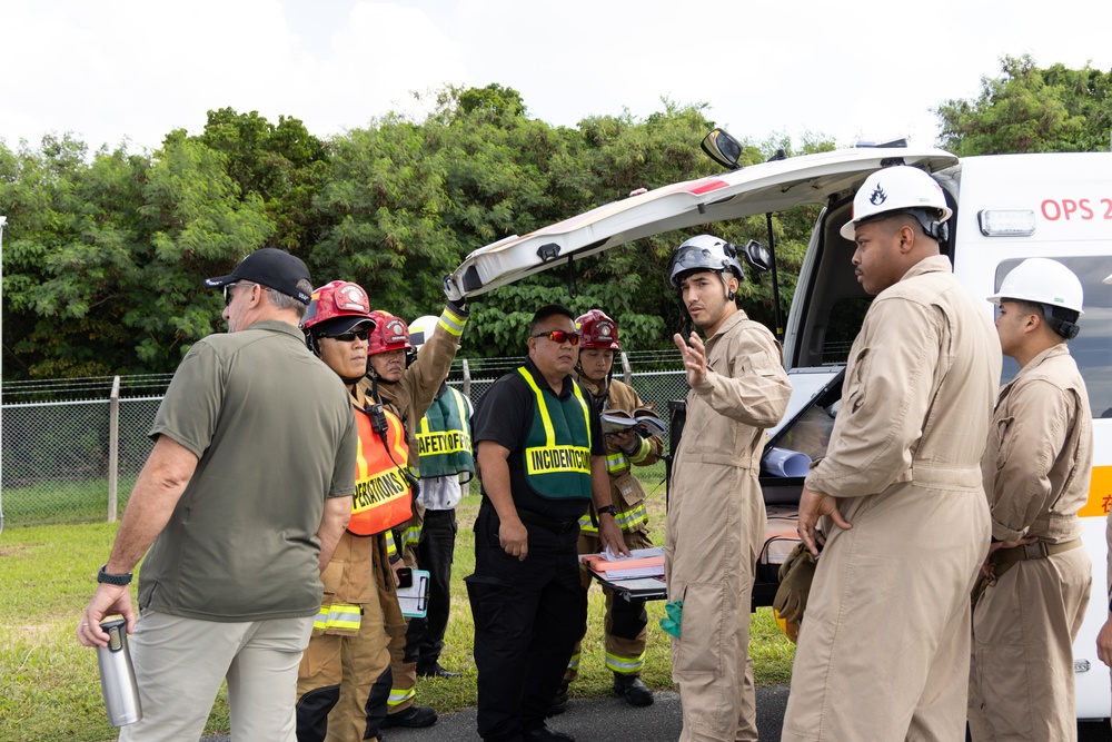 Simulated Fuel Spill Response