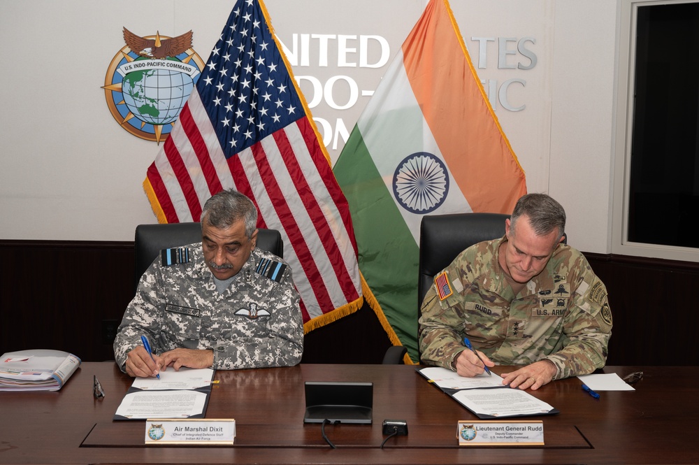 U.S., India strengthen defense ties at 22nd Military Cooperation Group