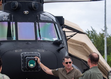 160th SOAR conducts a morale flight for service members stationed in Diego Garcia