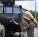 160th SOAR conducts a morale flight for service members stationed in Diego Garcia