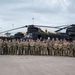 160th SOAR conducts a morale flight for service members stationed in Diego Garcia